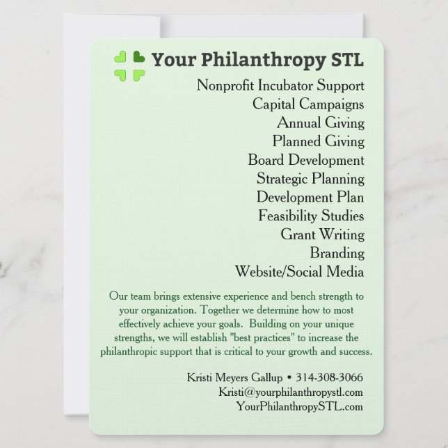 Consultant Brochure 4 Invitation (Back)