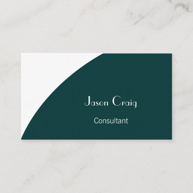 Consultant Business Card (Front)