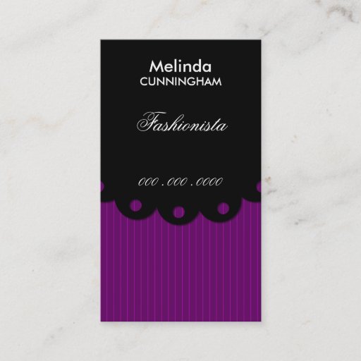 Customizable Consultant Business Card