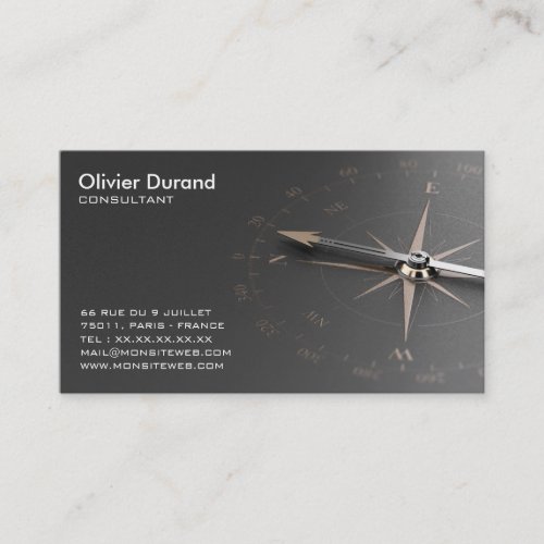 Consultant Business Card Service Advice Business Card