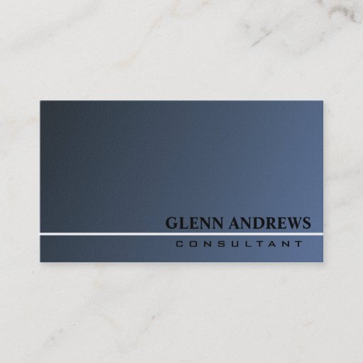 Customizable Consultant - Business Cards
