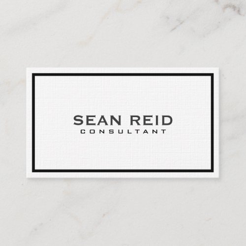 Consultant - Business Cards