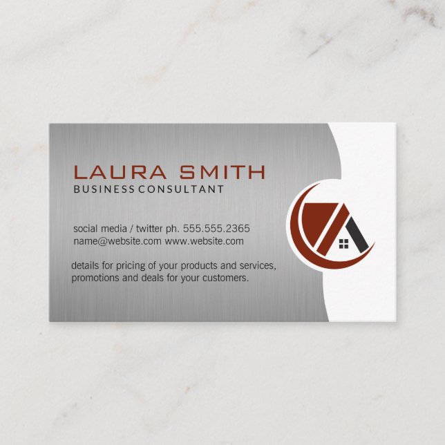 Consultant | Corporate | Realtor Business Card (Front)