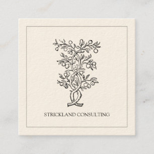 Consultant Square Business Card