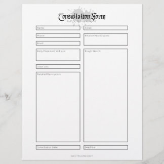 Consultation Form