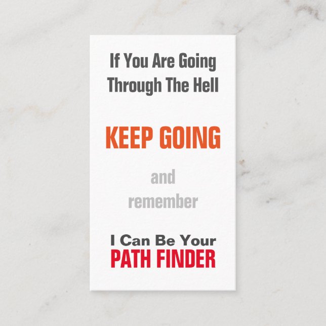 Consulting Business Business Card (Front)