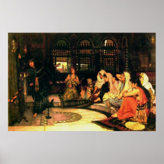 Consulting the Oracle (1882)~ Fine Art Canvas Poster