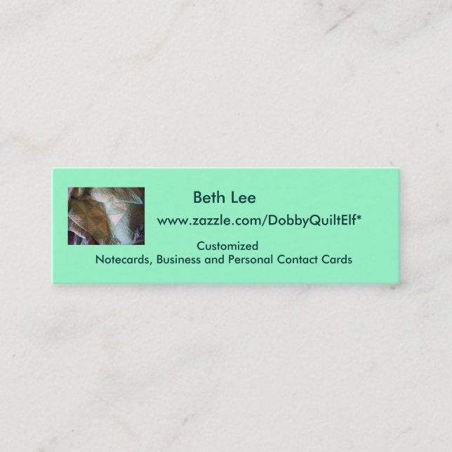 Contact card (Front)