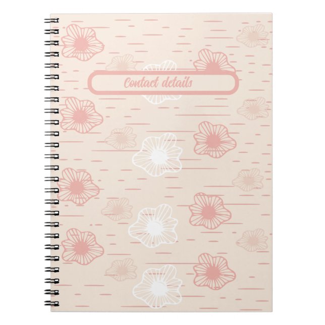 Contact Details Notebook (Front)