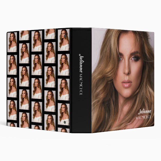 Contact Sheet Custom Modeling Portfolio Binder (Background)