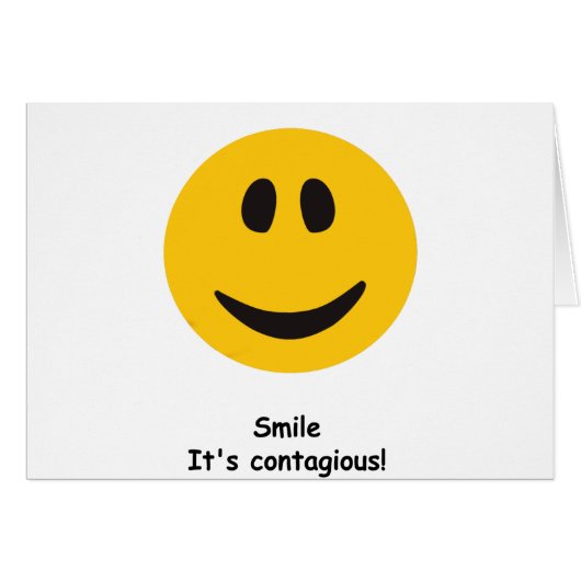 Contagious Smile Cards (Front Horizontal)