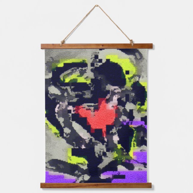 Contain'd : The Unbreakable Heart Hanging Tapestry (Front)