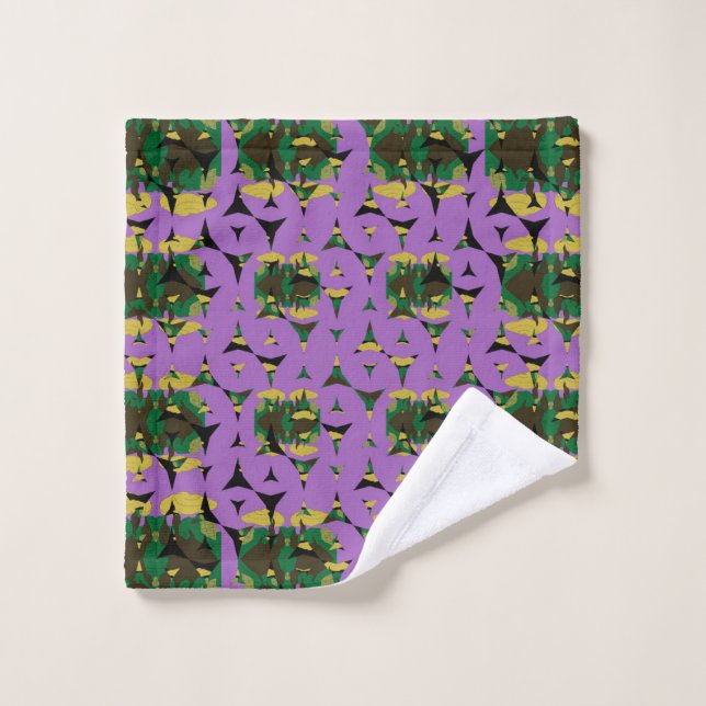 Contained Sky Flame Pinwheels Wash Cloth (Wash Cloth)
