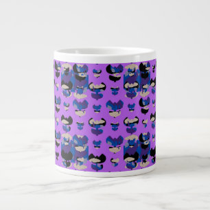 Contained Sky Flame Tulip Giant Coffee Mug
