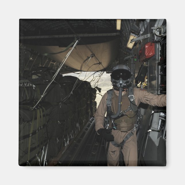 Container Delivery System bundles exit a C-17 Magnet (Front)