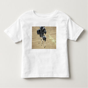 Container delivery system bundles parachute toddler t-shirt