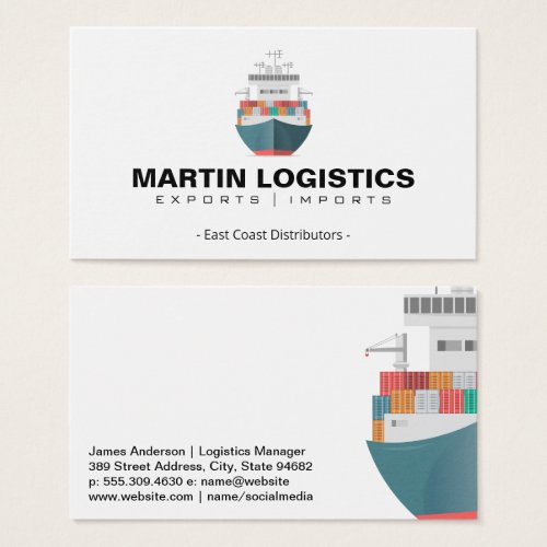 Container Ship  Logistics