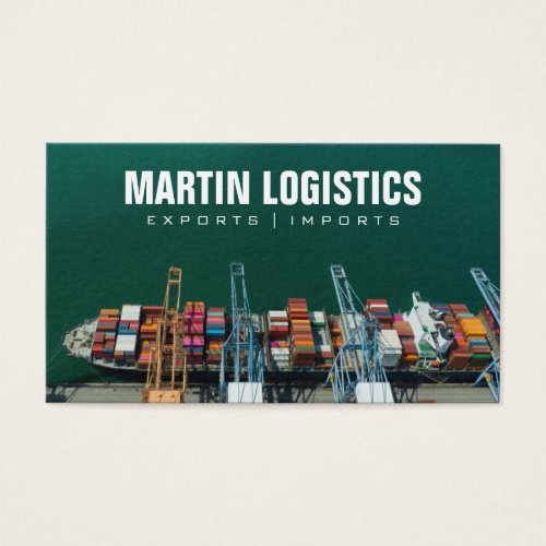 Container Ship  Logistics  Port