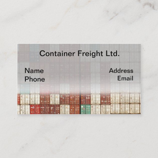 business card container