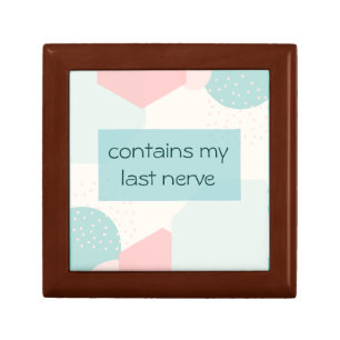 contains my last nerve gift box
