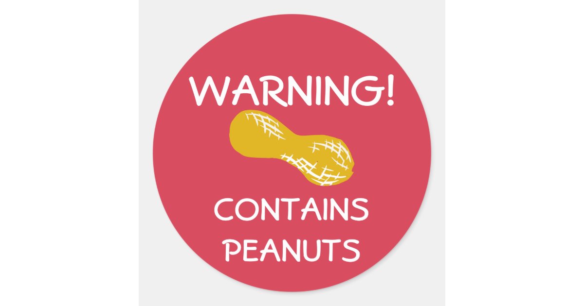contains peanuts food allergy alert stickers zazzle com peanuts christmas mugs