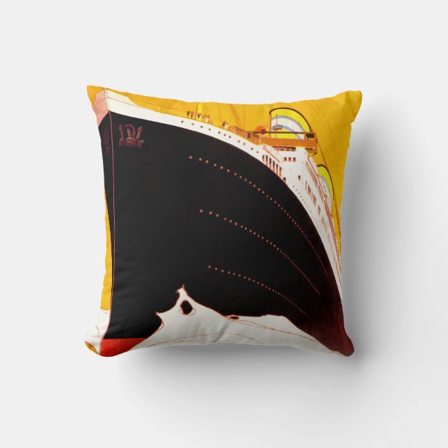 Conte Grande Throw Pillow (Front)