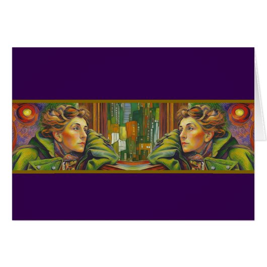 Contemplating their situation Mug Cards (Front Horizontal)