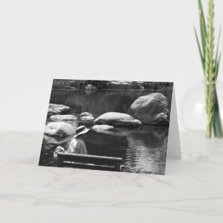 Contemplation, Big Springs Gardens Card