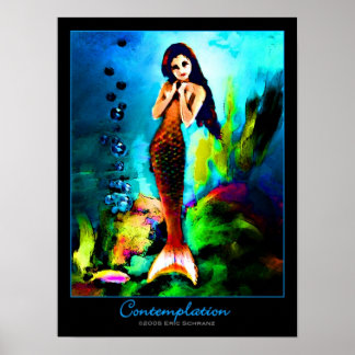 Contemplation (bright version) poster