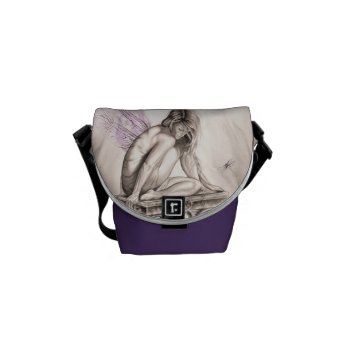 Contemplation Messenger Bag by MichelleTracey at Zazzle