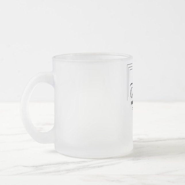 Contemplative Cappuccino Cup (Left)