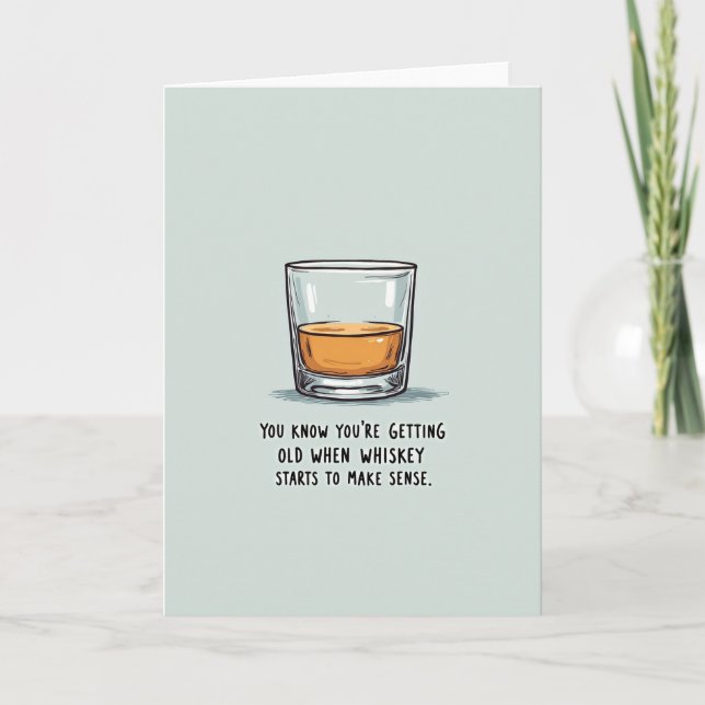 Contemplative Fathers Day Card (Front)