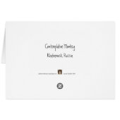 Contemplative Monkey Cards (Back Horizontal)