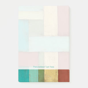 Contempoary Coastal Multicolored Painting Post-it Notes