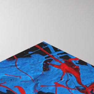 Contemporary Abstract Art : Electric Canvas Print