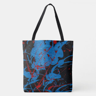 Contemporary Abstract Art: Residual Tote Bag