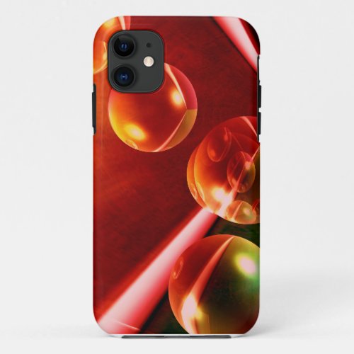 Contemporary Abstract Artwork by Serdar Hizli iPhone 11 Case