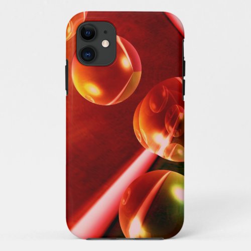 Contemporary Abstract Artwork by Serdar Hizli iPhone 11 Case