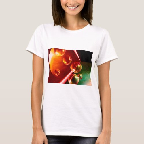 Contemporary Abstract Artwork by Serdar Hizli T_Shirt