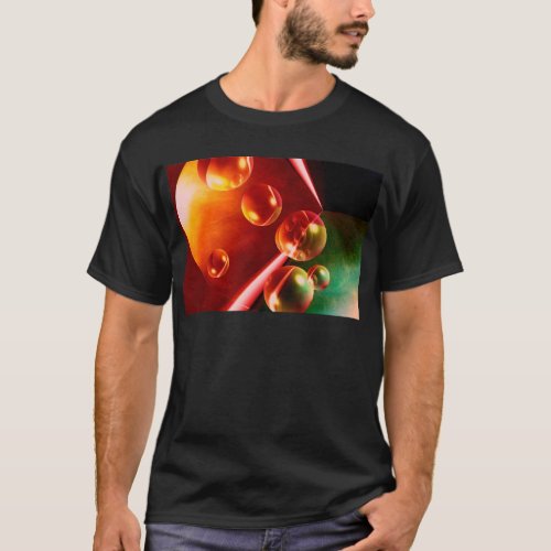 Contemporary Abstract Artwork by Serdar Hizli T_Shirt