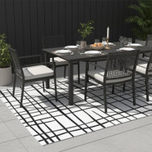 Contemporary Abstract Black and White