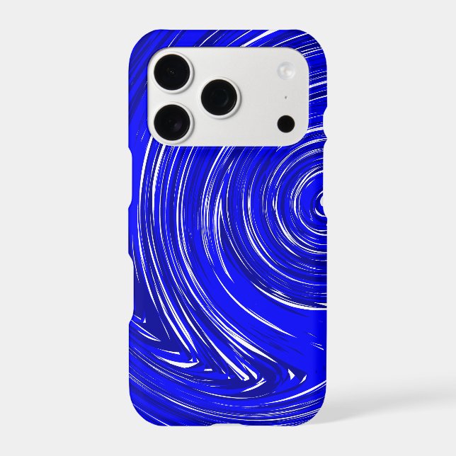 Contemporary Abstract Marble Pattern Design  Case-Mate iPhone Case (Back)