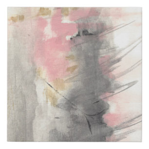 Contemporary Abstract Painting Faux Canvas Print