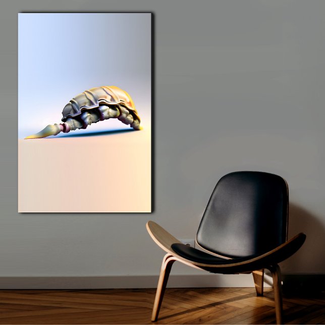 Contemporary Abstract Shell Art Print (Creator Uploaded)