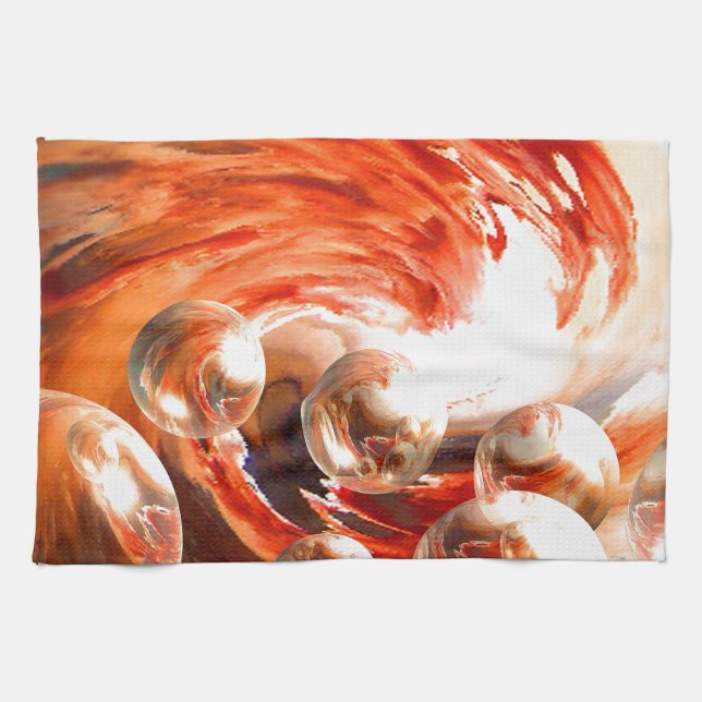 Contemporary Abstract Towel (Horizontal)