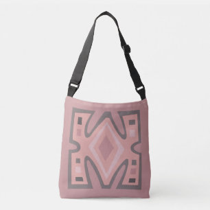 Contemporary African Modern Abstract art Crossbody Bag
