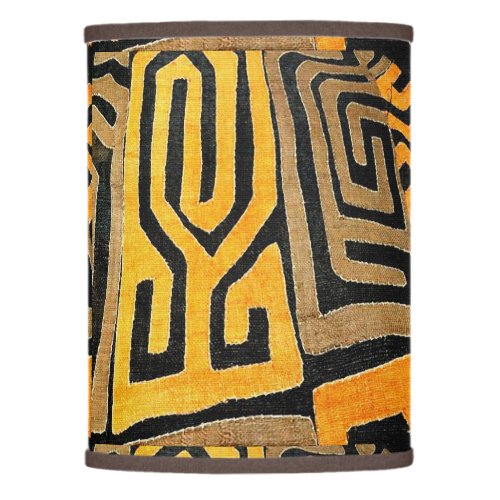 Contemporary African Mud Cloth Lamp Shade