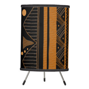 Contemporary Afrocentric Design Table Lamp