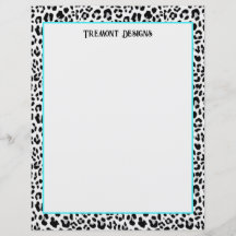 Contemporary Animal Print Black and Grey Paper