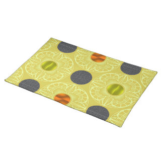 Contemporary Art Deco–Inspired Cloth Placemat
